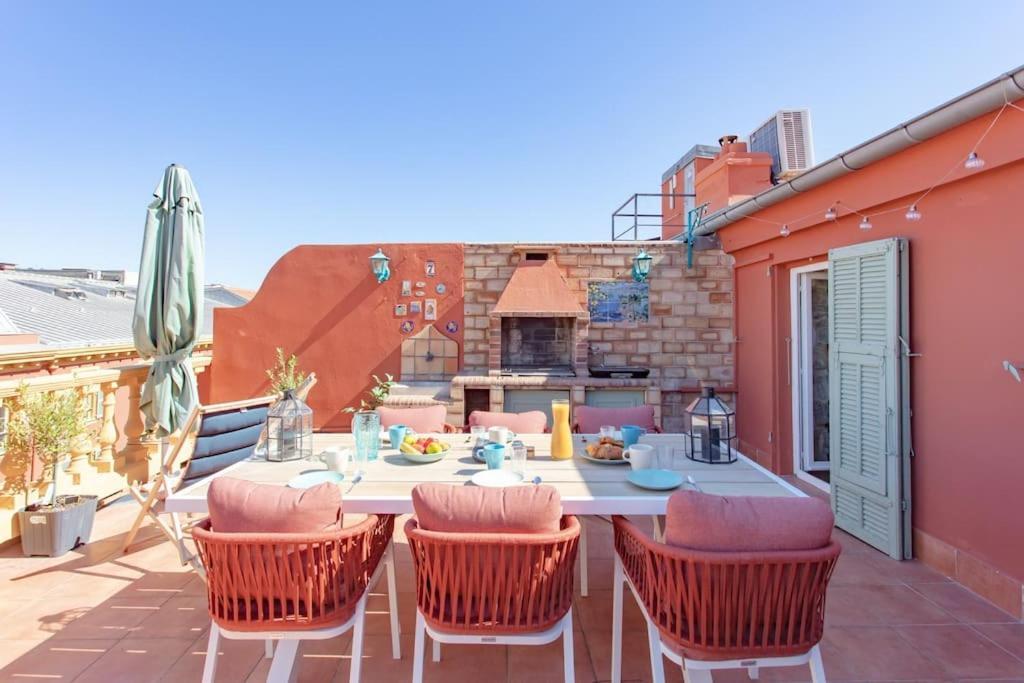 #48 Suite Jean Top Floor Terrace 5Min Walk Sea Ac نيس المظهر الخارجي الصورة